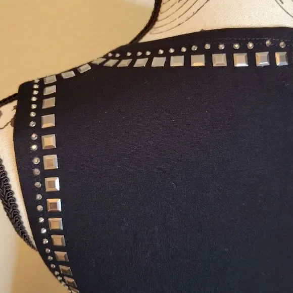 Carmen Marc Valvo Balck Cocktail Dress Size XS - Picture 5 of 13